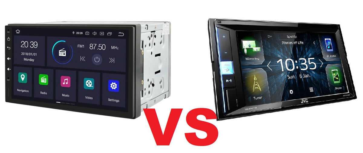 Autoradio Android VS autoradio JVC – Mister-GPS.com