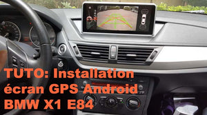 Tutoriel installation écran GPS BMW X1 E84 sans écran d'origine