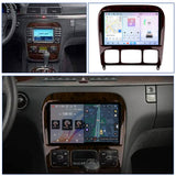 Autoradio GPS Android 14.0 Mercedes classe S (W220)