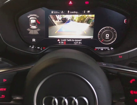 Interface multimédia et caméra de recul Audi TT MK3