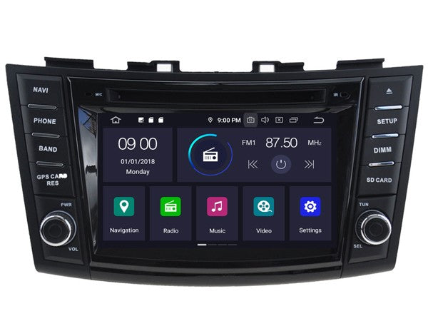 Poste autoradio DVD GPS Suzuki Swift aux prix les plus bas sur notre  boutique en ligne.