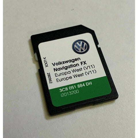 Navigatie SD-kaart West-Europa 2020 V12 – Geschikt Voor VW, Seat En Skoda Met RNS 310 – Incl. 27 Landen