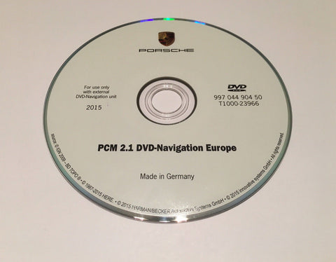 DVD GPS Porsche PCM 2.1 2015-2016