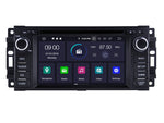Autoradio GPS Android 10 pour Jeep Commander, Liberty, Grand Cherokee, Patriot et Wrangler