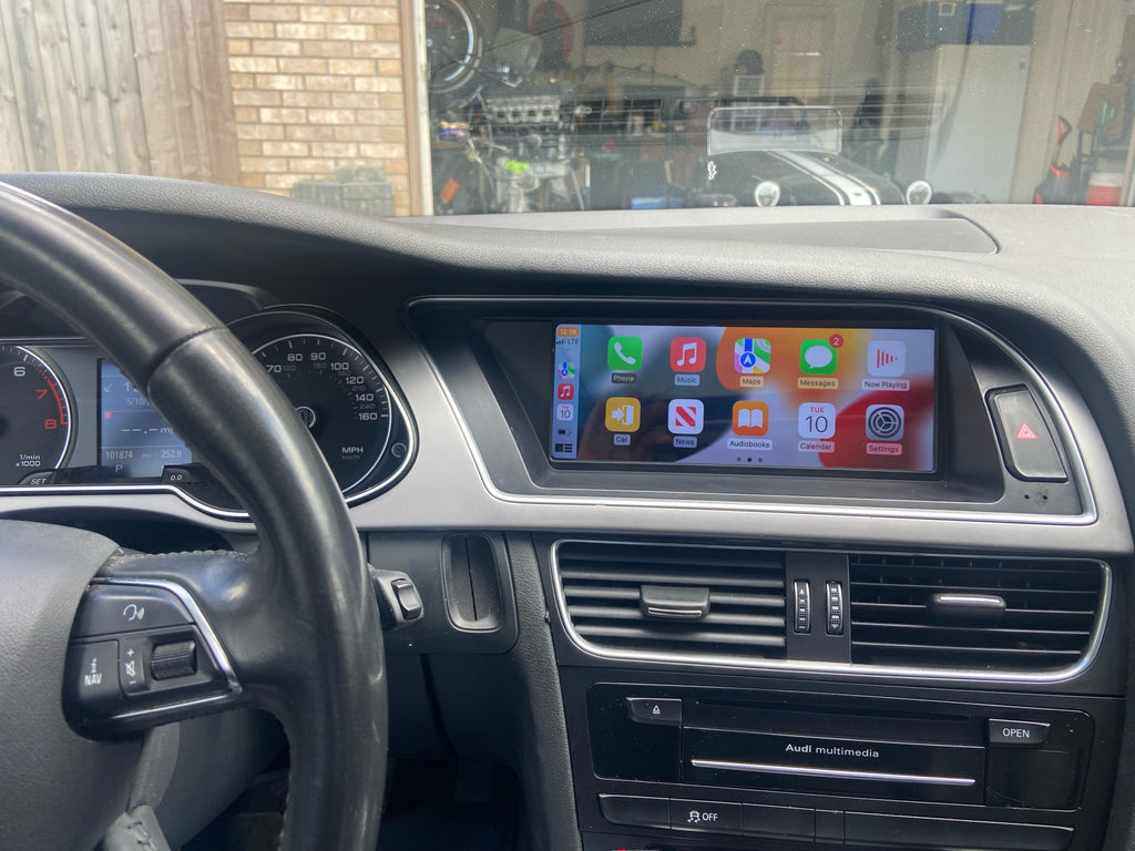 Autoradio tactile GPS Bluetooth Android & Apple Carplay Audi Q5 de 2009 à  2018 + caméra de recul